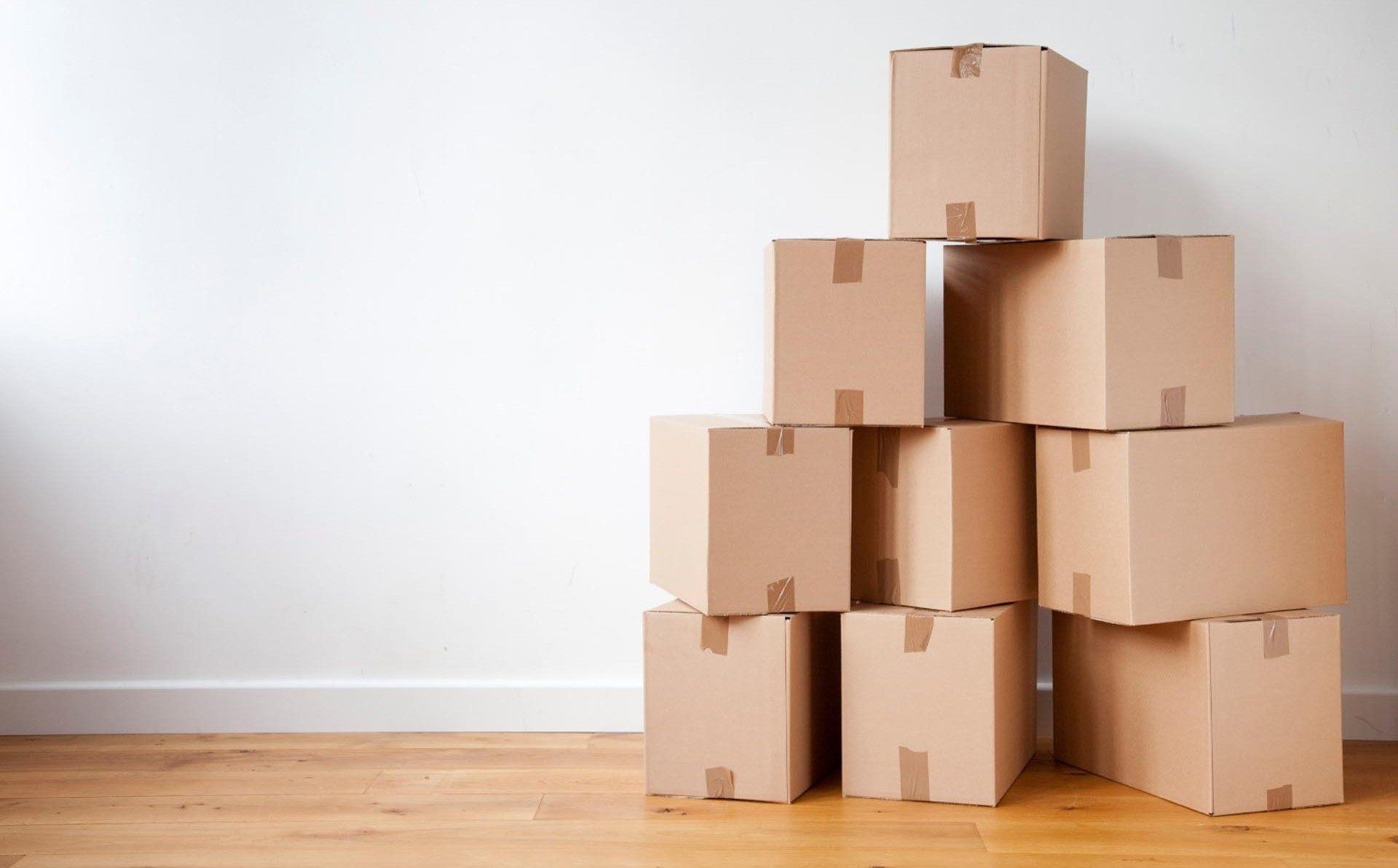 Boxes for moving home